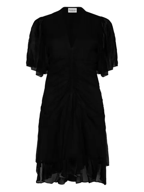 MARANT ÉTOILE Vivienne dress Black RO0330FAC1J07E