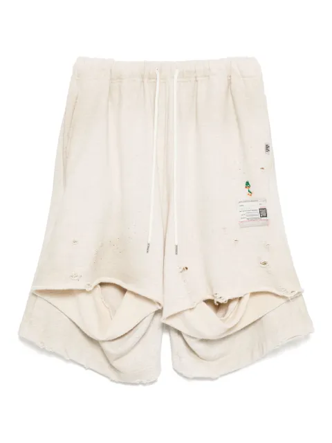 Maison MIHARA YASUHIRO panelled shorts Neutrals A14SP584