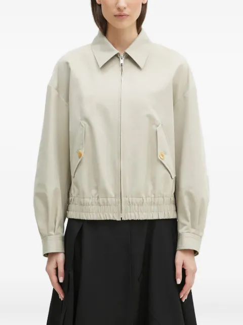 Undercover tie-back zip-front jacket Neutrals UP1E1203