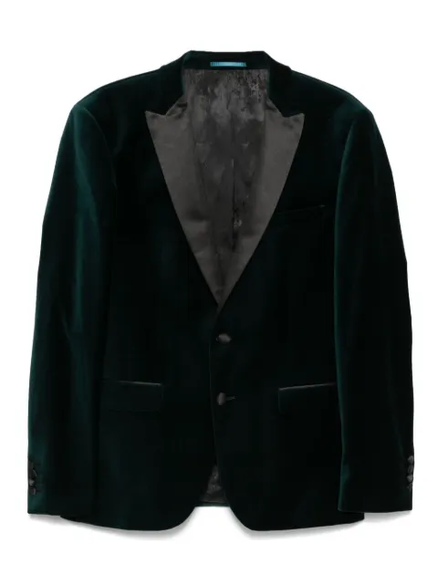 REMUS UOMO velvet blazer Green 11850
