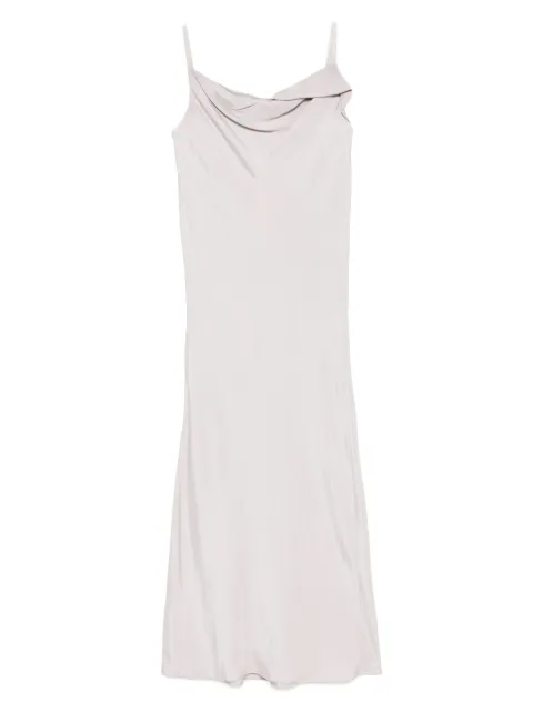 Recto Drapery Neckline Slip dress Grey RW25SWDR004WG