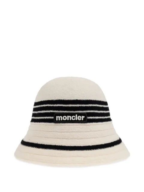 Moncler cotton-blend hat White K10933B000570U488