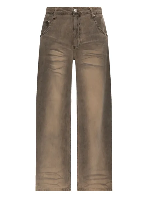 MISBHV wide-leg jeans Brown 250M303