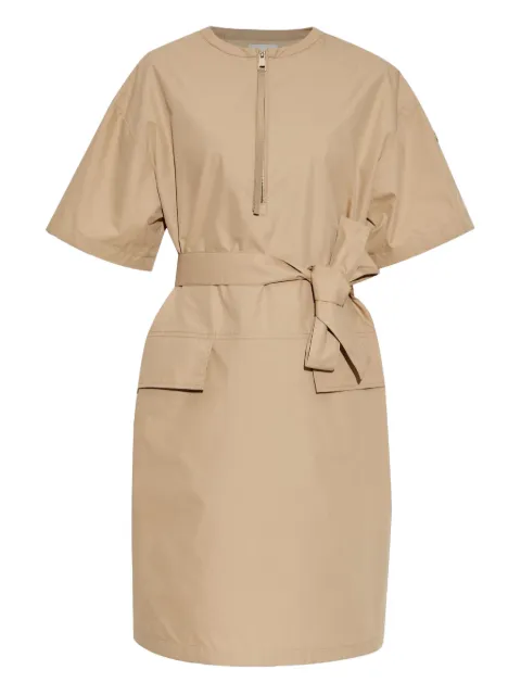 Moncler belted midi dress Neutrals K10932G0001959866