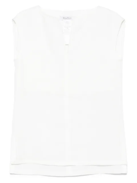 Max Mara Colimbo top White 2511191102600