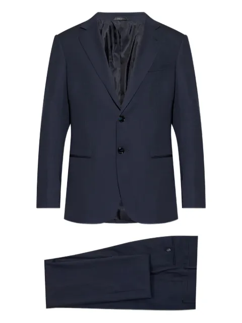 Giorgio Armani wool-blend suit Blue GM000605TE10047