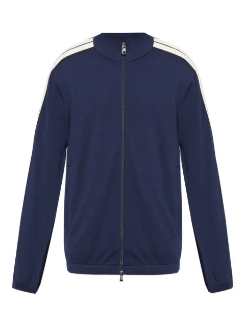 Moncler side-stripe track jacket Blue K10918G0004789AWU