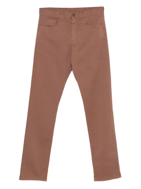 Canali five-pocket trousers Brown D91519PT01482