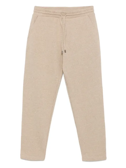 Canali mélange-effect track pants Neutrals T0886MJ02249