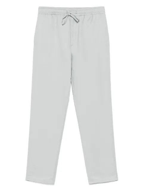 Canali slub-texture trousers Blue EU7003AX03156