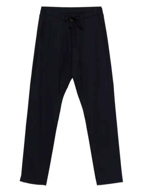 Canali drawstring-fastening trousers Blue U1659AA05523