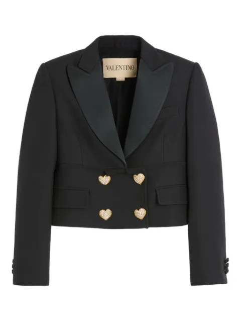 Valentino Garavani Crepe Couture blazer Black BCE4E51CF