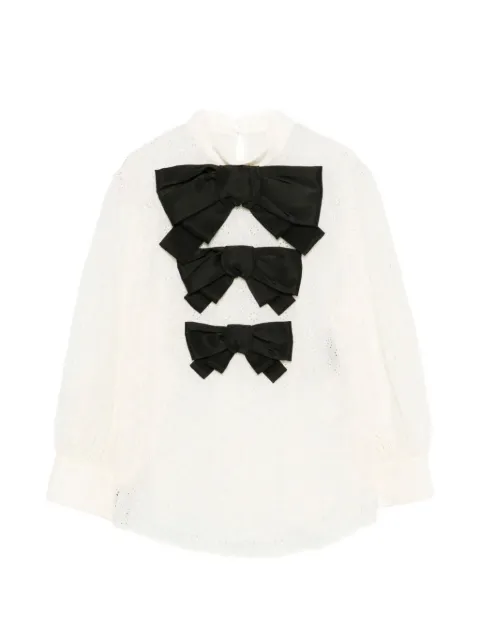 Valentino Garavani Daisy Sangallo blouse White BAEAY09EU