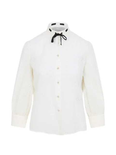 Valentino Garavani Daisy Sangallo shirt Neutrals BAB7P39EU