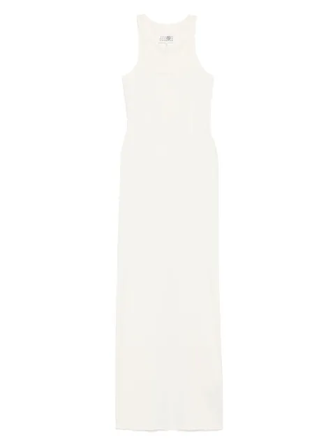 MM6 Maison Margiela cotton maxi dress Neutrals S62DG0048M20108