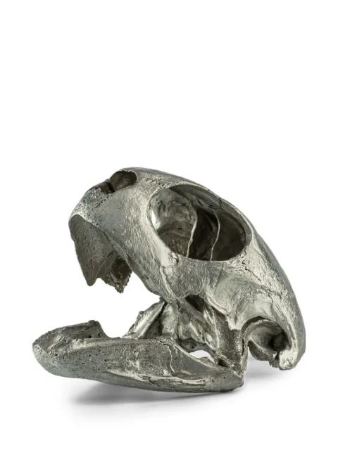 Parts of Four turtle-skull sculpture Silver 24097