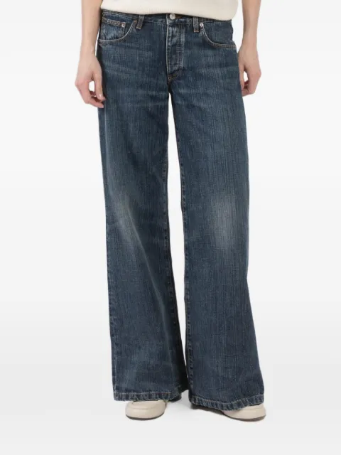 Jeanerica low-waist flared-leg jeans Blue B5PDKW012