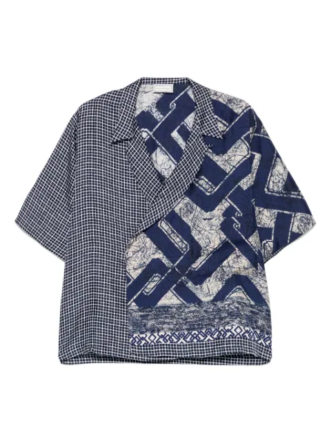 Pierre-Louis Mascia Aloe shirt Blue ALOESCMC12464