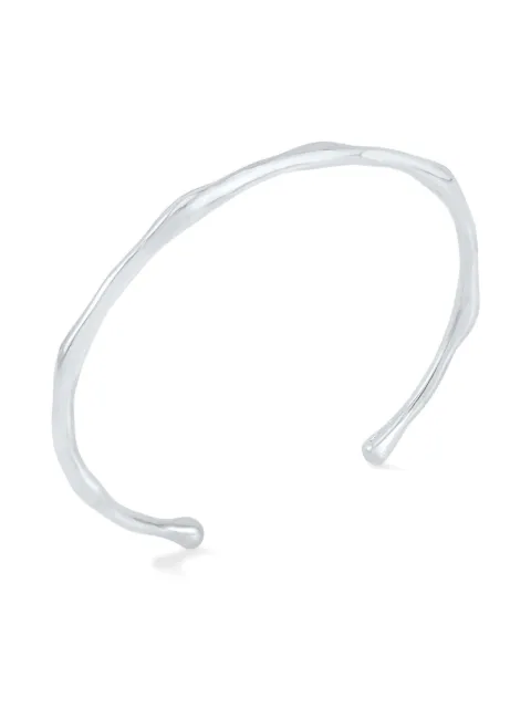 DOWER AND HALL twisted cuff bracelet Silver WFBG2MS