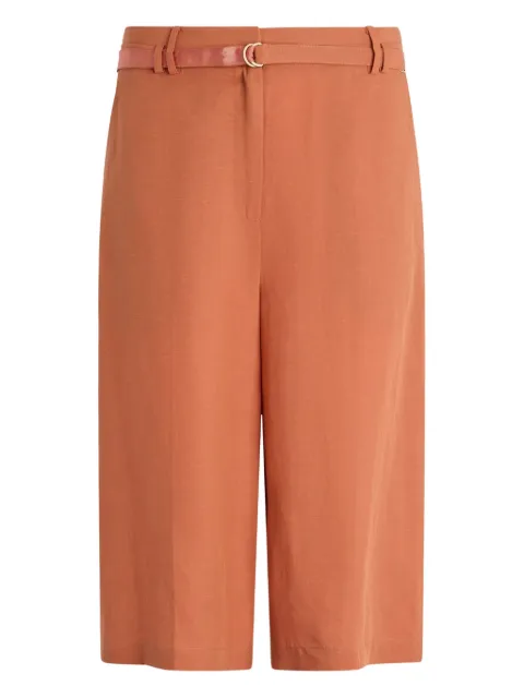 LIU JO linen bermuda shorts Orange WA5134T4818