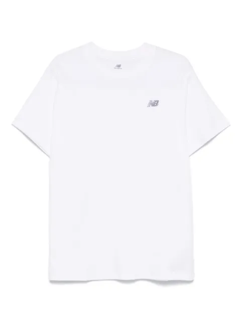 New Balance Essentials logo-embroidered T-shirt White MT41509WT