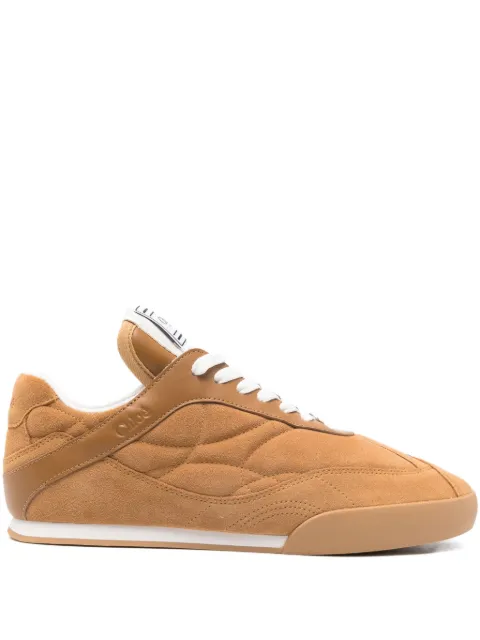 Chloé suede low-top sneakers Brown CHC25A07IMS