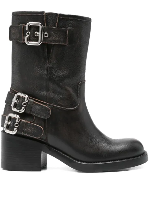 Chloé Dakota buckle-detail boots Black CHC25A12FSY