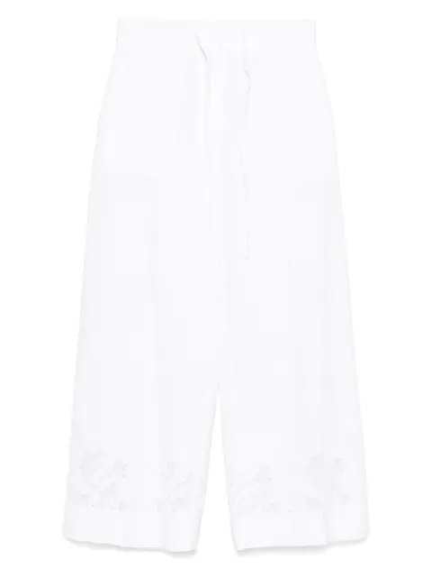 P.A.R.O.S.H. Cioccolato trousers White D232447CIOCCOLATO001