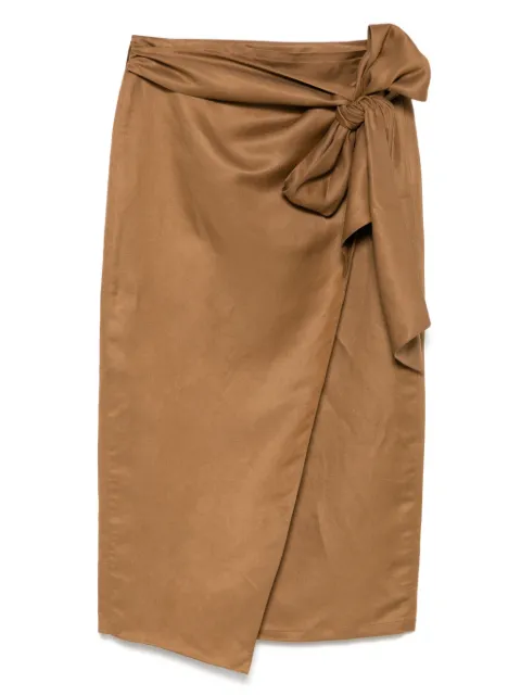 Max Mara Tequila midi skirt Brown 2511101032600