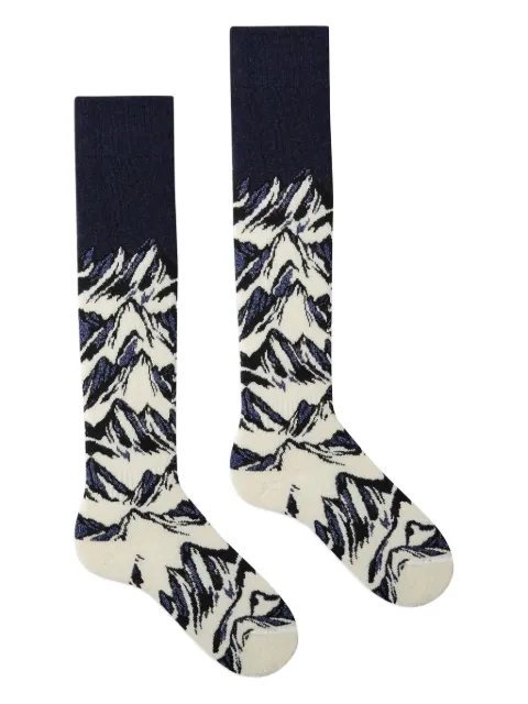 Fusalp Mount ski socks Blue 24HG3707