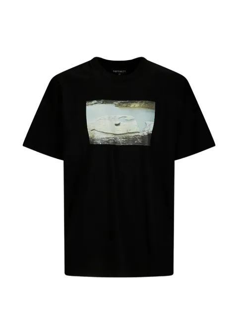 Carhartt WIP muddy water graphic T-shirt Black I03465289XX