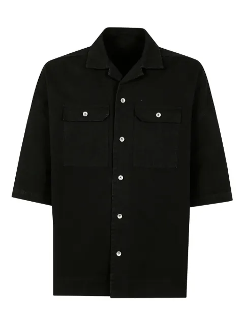 Rick Owens DRKSHDW Magnum Tommy shirt Black DU01E3290CVS