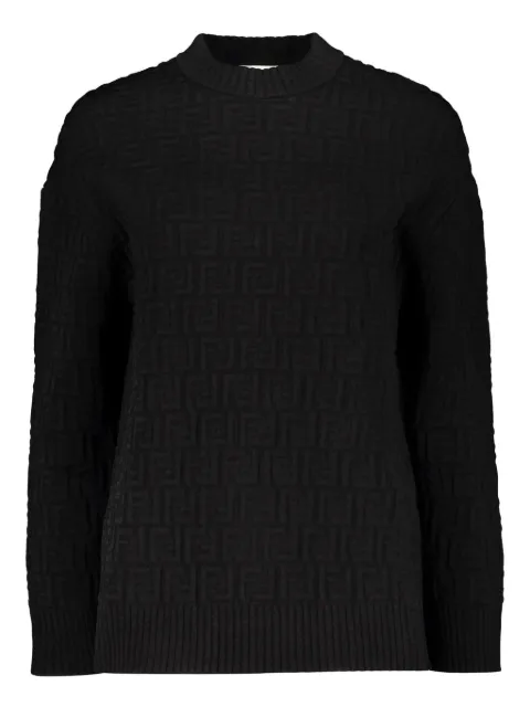 FENDI FF-motif sweater Black FZX810AJTE