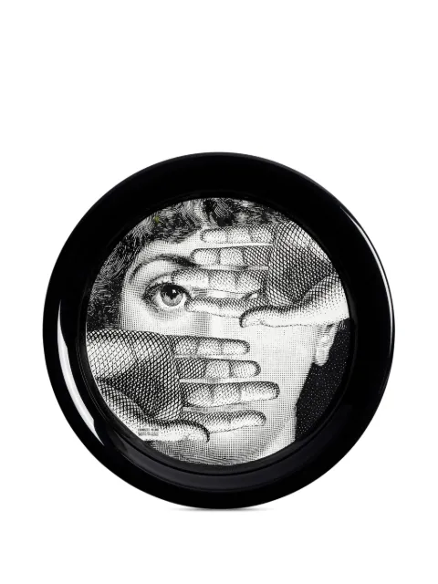 Fornasetti Tema e Variazioni n. 154 tray (40cm) Black C26X154