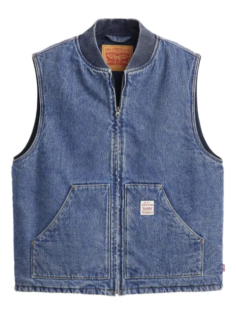 Levi's Sansome zip-pocket gilet Blue A8580
