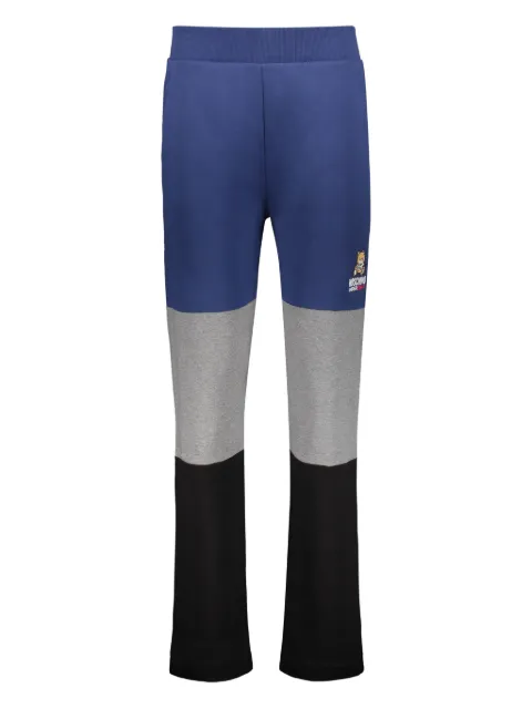 Moschino colour-block trousers Blue T43068126