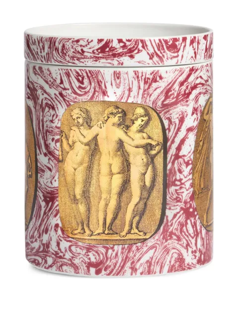 Fornasetti Nel Mentre Reperti Decor "Immaginazione" candle (1020g) White FPB358YIMFOR24