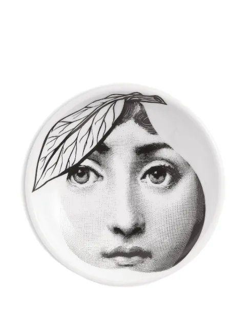 Fornasetti Tema e Variazioni n.24 ashtray (13cm) White P23X024FOR22