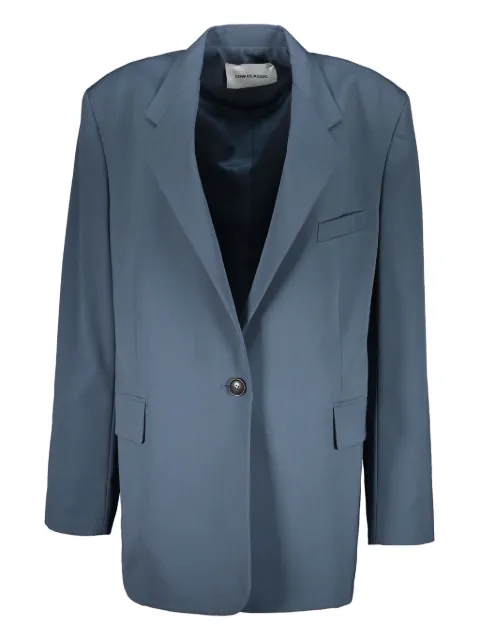 Low Classic single-breasted blazer Blue LCFW22BL05708820