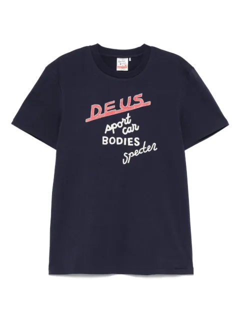 Deus Ex Machina x Specter Design Workshop T-shirt Blue DMF241540B