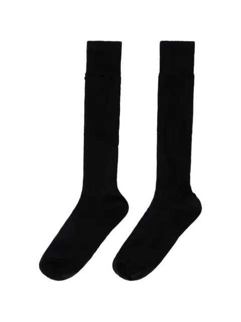 Valentino Garavani ribbed socks Black RKI00F1VV