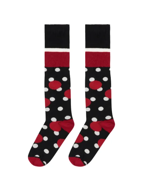 Valentino Garavani polka dot socks Black RKI00J1W0