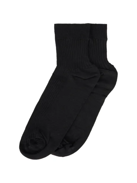 Valentino Garavani ribbed socks Black RKI01F2U6