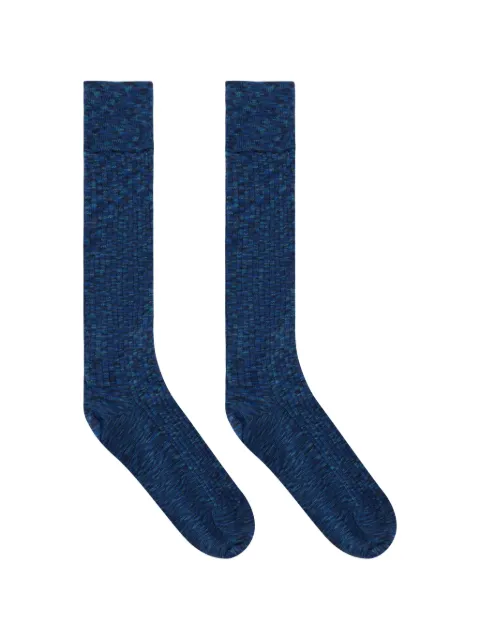 RED Valentino ribbed socks Blue NR0KI01V3DK