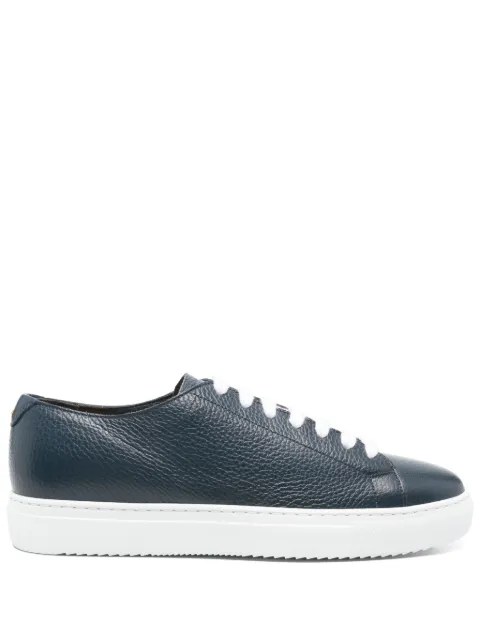 Doucal's leather sneakers Blue DU3285ROGEUF235IB04