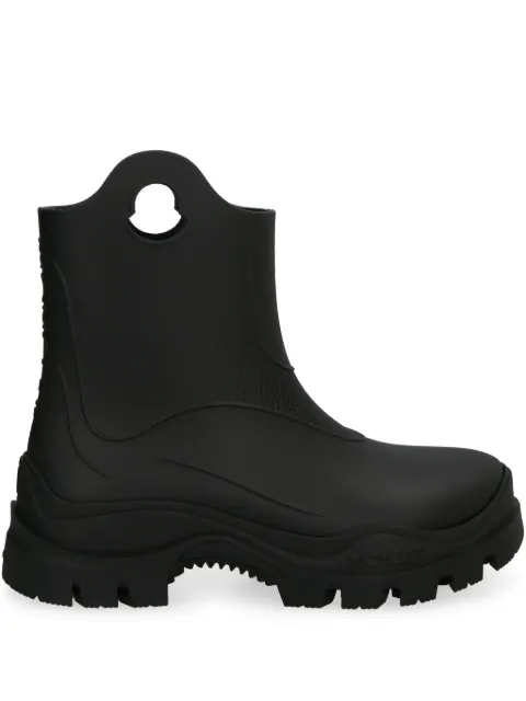 Moncler logo-detail ankle boots Black I209B4G00030M3549