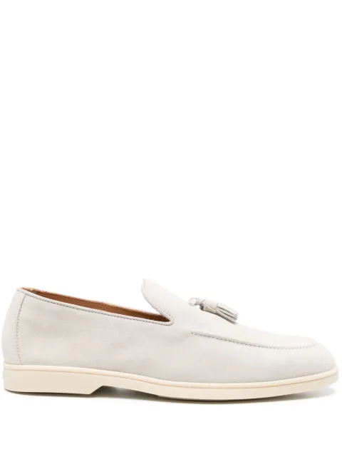 Doucal's tassel-detail loafers Grey DU3415NWMAUY009GW17