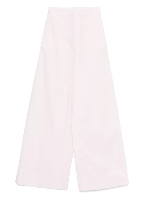 Forte Forte poplin trousers Pink 9927MYPANTS