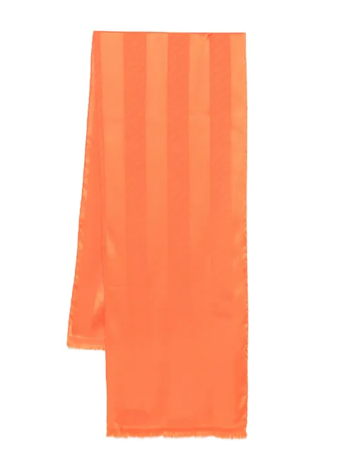 Ferragamo Pre-Owned 1990's silk scarf Orange SF250CG
