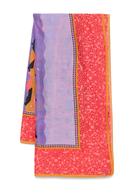 Ferragamo Pre-Owned 1990s printed scarf Red SF280CF